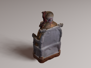 Chinese god 2 3D Model