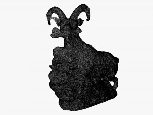 Chinese god 2 3D Model