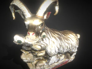 Chinese god 2 3D Model