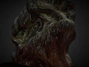 Chinese god 2 3D Model