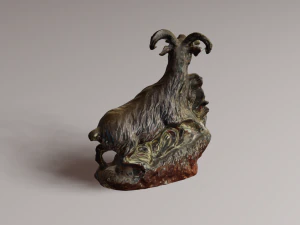 Chinese god 2 3D Model