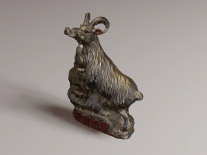 Chinese god 2 3D Model