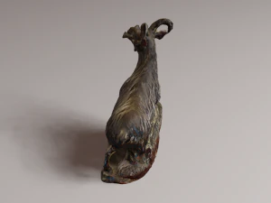 Chinese god 2 3D Model