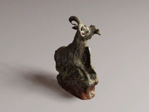Chinese god 2 3D Model