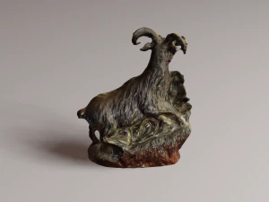 Chinese god 2 3D Model