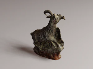 Chinese god 2 3D Model