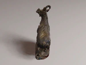 Chinese god 2 3D Model