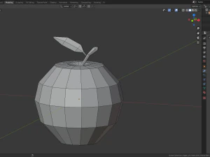 frutti basso poli Modello 3D