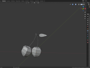fruits low poly 3D मॉडल