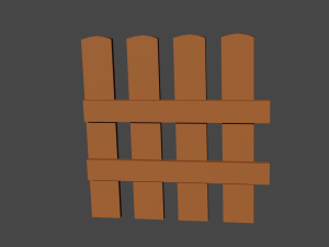 wooden furniture low poly pack Modelo 3D