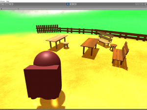 wooden furniture low poly pack Modelo 3D