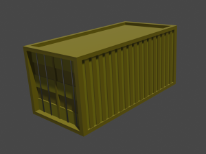 container 3D 모델