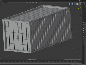 container 3D 모델