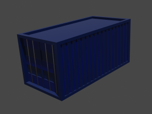 container 3D 모델