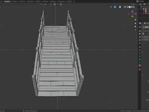 wooden bridge 3D मॉडल
