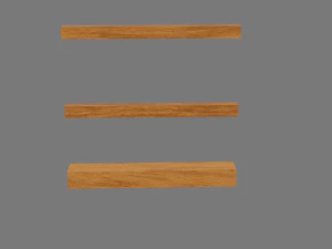 wooden bridge 3D Model