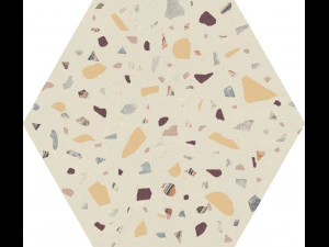 ceusa hex confete porcelana Modelo 3D