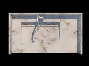 marble sink 3D Model