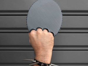 fair play - tennis table - ping pong 3d printed racket Model Cetak 3D
