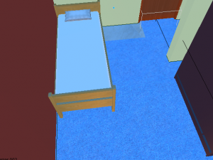 furnished house Modello 3D