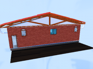 furnished house Modello 3D