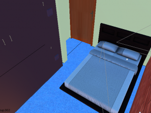 furnished house Modello 3D