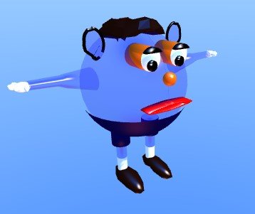 blue soap bubble Modello 3D .c4d .max .obj .3ds .fbx .stl .blend