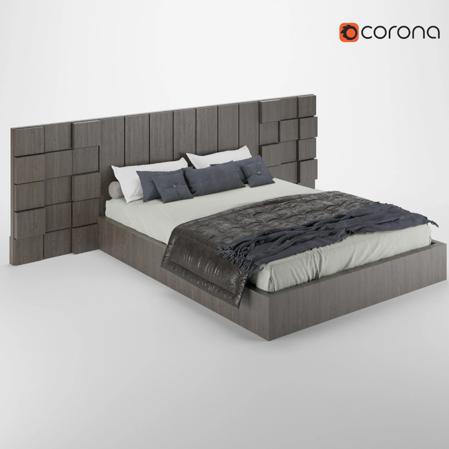 ao bed 3D Model .c4d .max .obj .3ds .fbx .stl .blend 