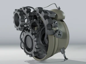 clock steampunk 3D Model