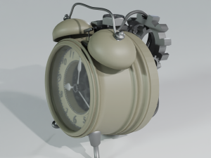 clock steampunk Modelo 3D