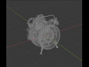 clock steampunk 3D Model