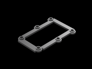 toyota r154 shifter gasket Model Cetak 3D
