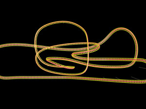 roller coaster track Modelo 3D