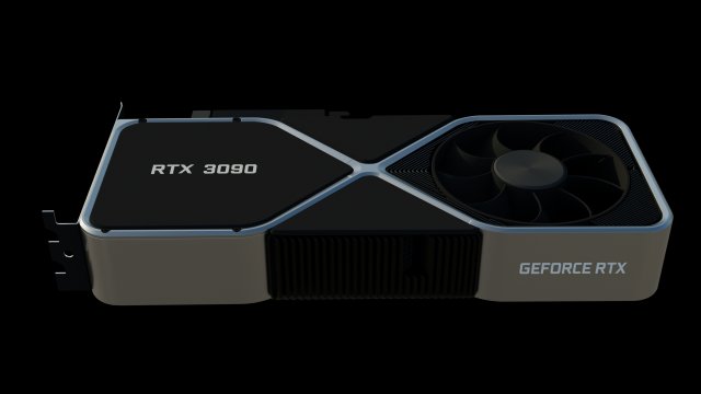 nvidia 3090 rtx 3D-Modell .c4d .max .obj .3ds .fbx .stl .blend 