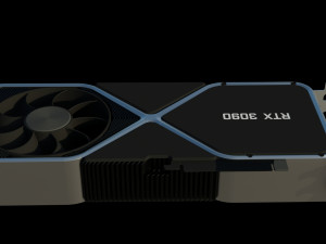 nvidia 3090 rtx 3D-Modell