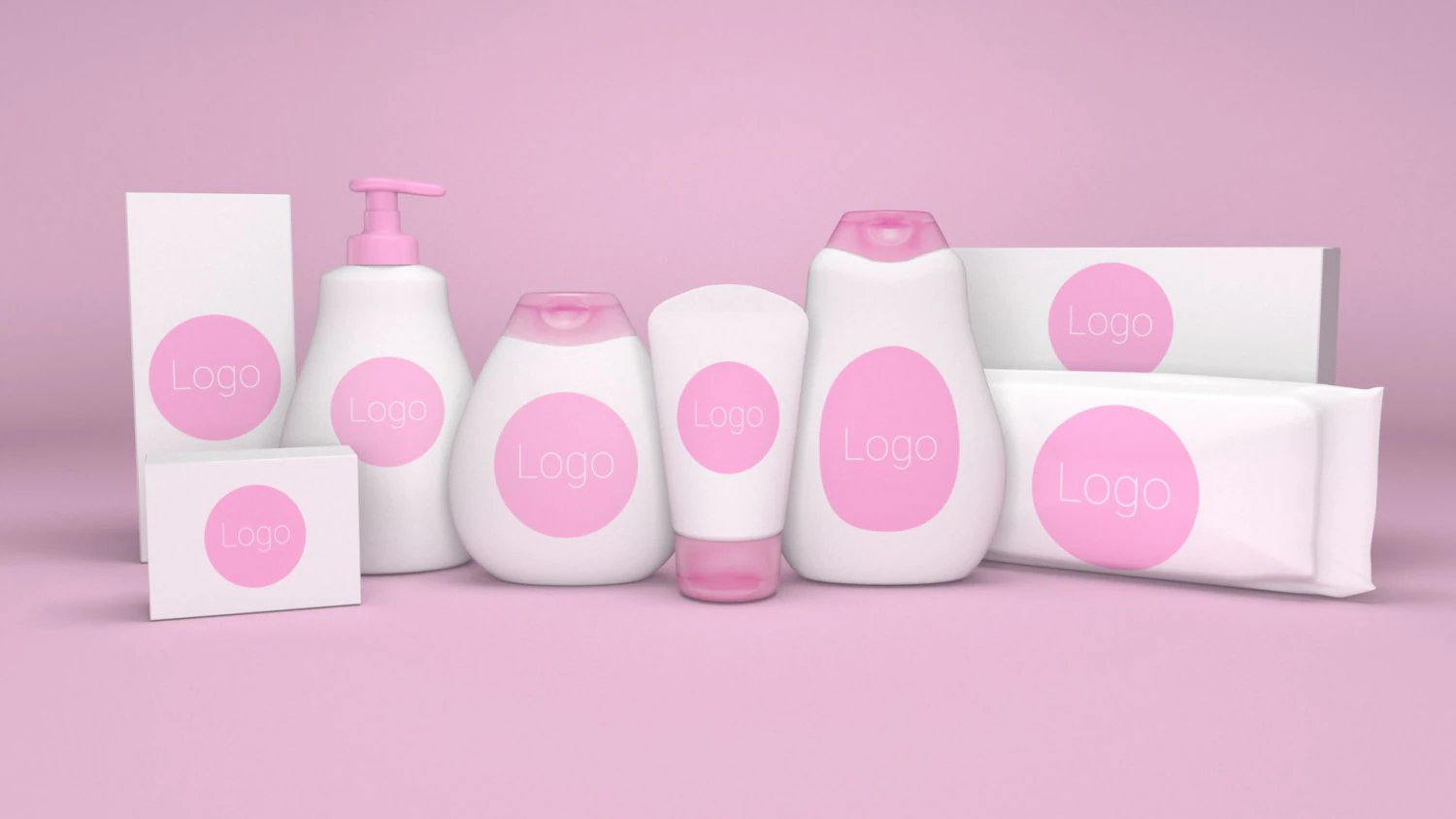3d baby care - shower collection bundle pack 3D Model .c4d .max .obj .3ds .fbx .stl .blend 