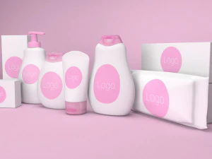 3d baby care - shower collection bundle pack 3D Model