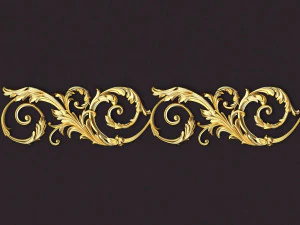 Центральний декор для меблів 3D Модель