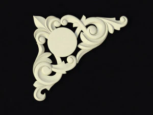 Central decor ornament for furniture 3D Model