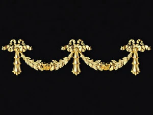 Центральний декор для меблів 3D Модель