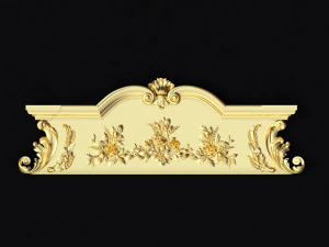 Центральний декор для меблів 3D Модель