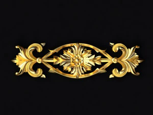 家具中央装饰 3D 模型