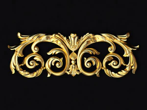 Центральний декор для меблів 3D Модель