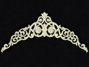 Central decor ornament for furniture 3Dモデル