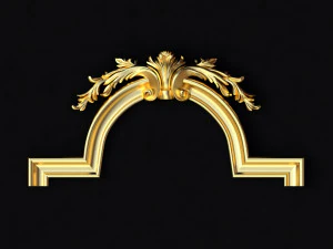 Центральний декор для меблів 3D Модель