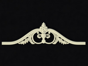 Central decor ornament for furniture 3Dモデル