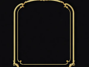 Центральний декор для меблів 3D Модель