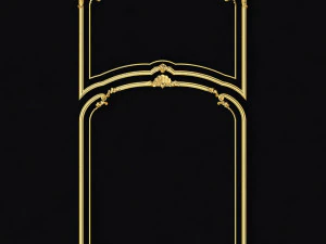 Центральний декор для меблів 3D Модель