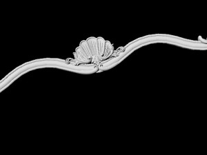 Central decor ornament for furniture Modelo 3D