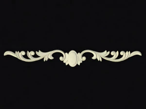 Central decor ornament for furniture 3D Model